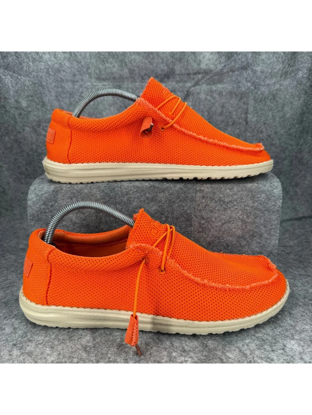 Hey Dude Wally Sox Shoes Orange Men Size 11 195